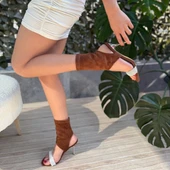 Brit Kahverengi  Süet Booite thumbnail 4