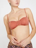 TARÇIN KARE TOKALI BİKİNİ ÜSTÜ DB20050BU - 1