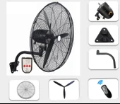 Ventus 30" Vantilatör 200W Duvar Tipi Uzaktan Kumandalı (75cm Çap) - 2