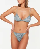 Dantel Bralet-String İç çamaşır takım - 5