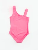 Pembe Baskılı Kız Çocuk Mayo - 2