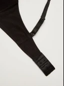 SİYAH-SİYAH BEYAZ ÇİZGİLİ 2 Lİ SÜTYEN DS200022FB-2 - 2