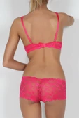 Fuşya kaplı sütyen-short takım - 3