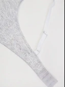 BEYAZ-GRİ YILDIZ BASKILI 2 Lİ SÜTYEN DS200022FB-2 - 3