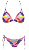Üçgen Ipli Bikini Takım - 5