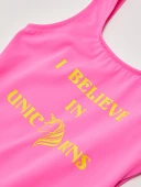 Baskılı kız çocuk mayo - 6