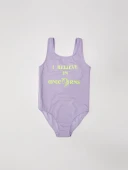 Baskılı kız çocuk mayo - 7