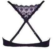 Siyah sırt detaylı Ekstra Push-Up Tshirt Bra Sütyen - 4