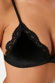 Siyah Kadife Bralet DS200111BR thumbnail 2