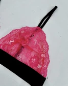 Fuşya Full Dantel Bralet DS200112BR - 2