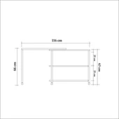 Esyala Rina Çok Amaçlı Sehpa Atlantik - 7