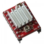 A4988 Soğutuculu DC 8-35V 2A Step Motor Sürücü Kartı Kırmızı PCB - 2
