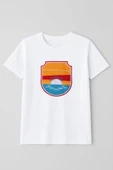 Erkek Bisiklet Yaka %100 Pamuk Köyceğiz Baskılı Kısa Kollu T-shirt - 2