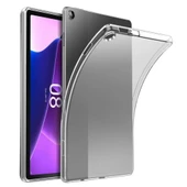 Samsung Galaxy Tab S6 Lite SM P610 Uyumlu Şeffaf Kılıf Cam Kalem Set thumbnail 3