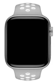 Apple Watch Series 6 40 MM Fileli Kordon Gri-Beyaz - 3
