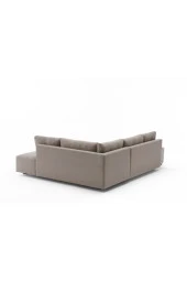 Evdebiz Stil Yataklı Köşe Koltuk Krem Sağ - 7