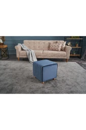 Evdebiz Mavi Mona Puf - 1