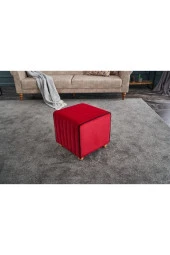 Evdebiz Kırmızı Mona Puf - 2