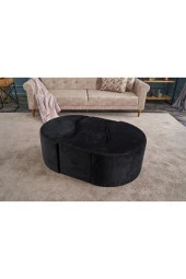 Evdebiz Siyah Alya Puf - 1