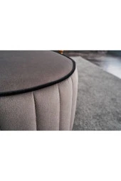 Evdebiz Gri Rose Puf - 2