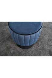 Evdebiz Rose Puf Mavi - 3