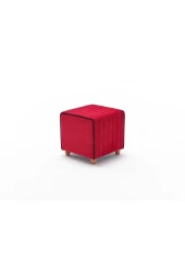 Evdebiz Kırmızı Mona Puf - 6