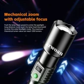 Gold Orion OR-508-TG Alüminyum Alaşımlı El Feneri – 100W / 1000 Metre Aydınlatma - 3