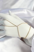 Pirinç Gold Renk Burgulu Şahmeran - EBJ250530W34391 - 1