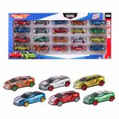 Farbu Oyuncak Toysan 20 li Speed Racer Diecast Metal Araba TOY-35 - 1