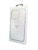 İPhone 16 Pro için Kılıf Kamera Korumalı Magsafe Wireless Şarj Özellikli Şeffaf Kılıf - 6