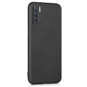Oppo Reno 3 Premium Silikon Kılıf Siyah - 1