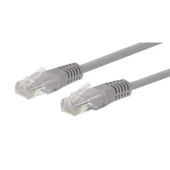 ONTECH - Uranıum 50 Cm 26awg 250mhz Lszh Utp Gri Renk Cat6 Patch Kablo - 1