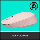 Logıtech 910-006865, M171 Rose, Usb Nano 2,4g Kablosuz, 1000dpi, Optik, 3 Tuşlu, 12ay Pil Ömrü, Mouse - 4
