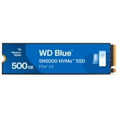 Wd Blue Sn5000, Wds500g4b0e, 500gb, 5000/4000, Gen4, Nvme Pcıe M.2 2280,  Ssd - 1