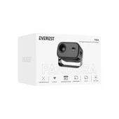 Everest Pj04, 250 Led Lümen, 1280x720, 1xhdmı, 1xusb, Wifi 6, Bluetooth, 30.000 Saat Led Ömrü, 1.5w Speaker, Android 13, - 5