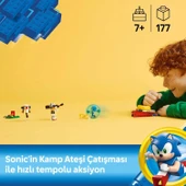 LEGO Sonic The Hedgehog: Sonic’in Kamp Ateşi Çarpışması 77001, 7 Yaş Oyuncak Yapım Seti ,177 Parça - 3