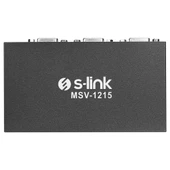S-link Msv-1215, 2xvga, D-sub Monitör Çoklayıcı, 150mhz (1pc-2monitör) - 5