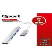 ONTECH - Qport Q-uc204 Usb To 4 Port Usb Çoklayıcı - 1