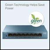 Tp-lınk Ls108g, Green Tech, 8 Port Gigabit, Yönetilemez, Masaüstü Switch - 2