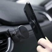 ONTECH - Aukey Hd-c13-bk Güçlü Yapışkan Ve Mıknatıslı Araç İçi Telefon Tutucu - 3