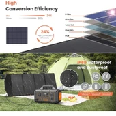 ONTECH - Flexsolar C120 Taşınabilir Güneş Paneli 120w - 2