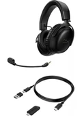 HyperX Cloud III 77Z45AA Siyah Kablosuz Kulak Üstü Oyuncu Kulaklığı - 2