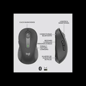 Logıtech 910-006253, M650 Signature, Siyah, Sağ El, Usb Nano 2,4g Kablosuz, 4000dpi, Optik, 5 Tuşlu, 24ay Pil Ömrü, Sess - 2