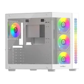 TEKNOTEG - JAMES DONKEY STARK S800 4X ARGB BEYAZ GAMING KASA - 1