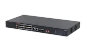 TEKNOTEG - DAHUA DH-S3218-16ET-135 16 PORT 16XFE-2XGE-2XGE/SFP 135W POE SWİTCH - 1