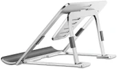 Plentiful Ayarlanabilir Katlanabilir iPad Stand 14inç Metal Masaüstü Telefon Tablet Standı - 2