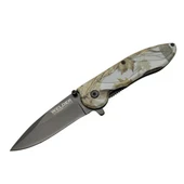 Çakı Yaprak Desenli 19,5 cm Yarı Otomatik , Kemerlikli - 1