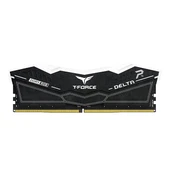 TEKNOTEG - Team T-Force DELTA RGB Black 32GB 2x16GB 6400Mhz DDR5 CL40 Gaming Ram (FF3D532G6400HC40BDC01) - 5