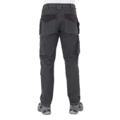 Şensel, Çok Cepli Kot İş Pantolonu, Gri-Siyah -54E6037- Esnek - 3