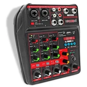 5 Core Ses Arabirimi Mikseri PC XLR Bluetooth MX 4CH - 1